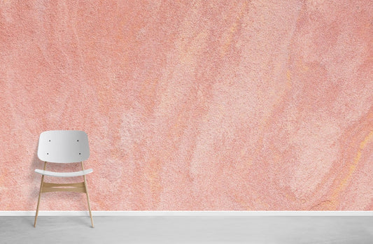 Wall Mural Featuring Natural Sandstone Texture and Tan Flagstone