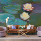 Nympheas Oil painting wall Mural for living room design