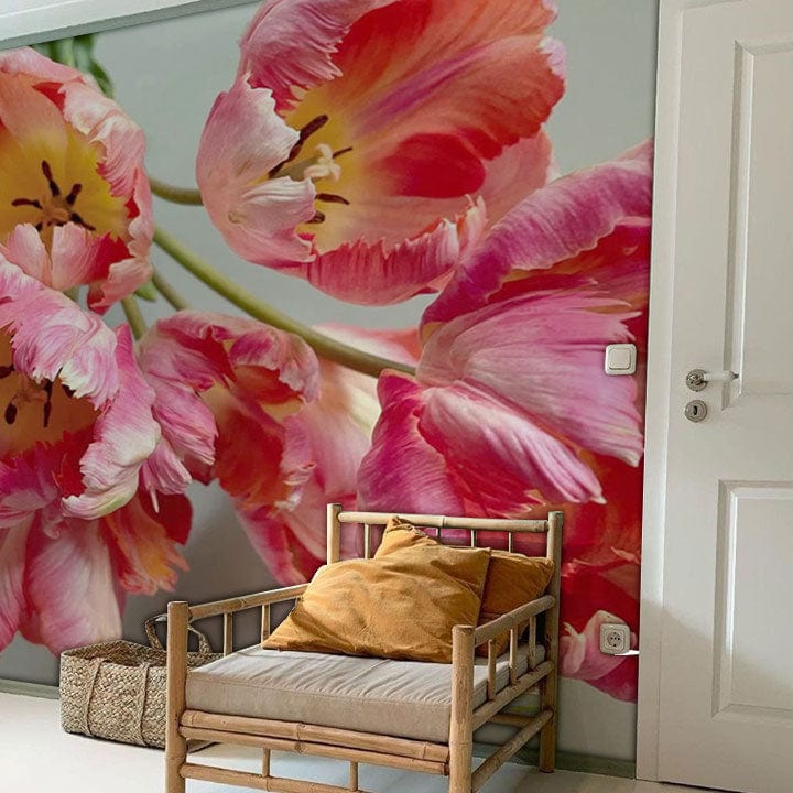 3d flower lossom wallpaper mural lounge decoration