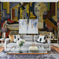 picasso famous painting wallpaper mural living room design