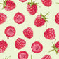 a red raspberry fresh off the vine wallpaper