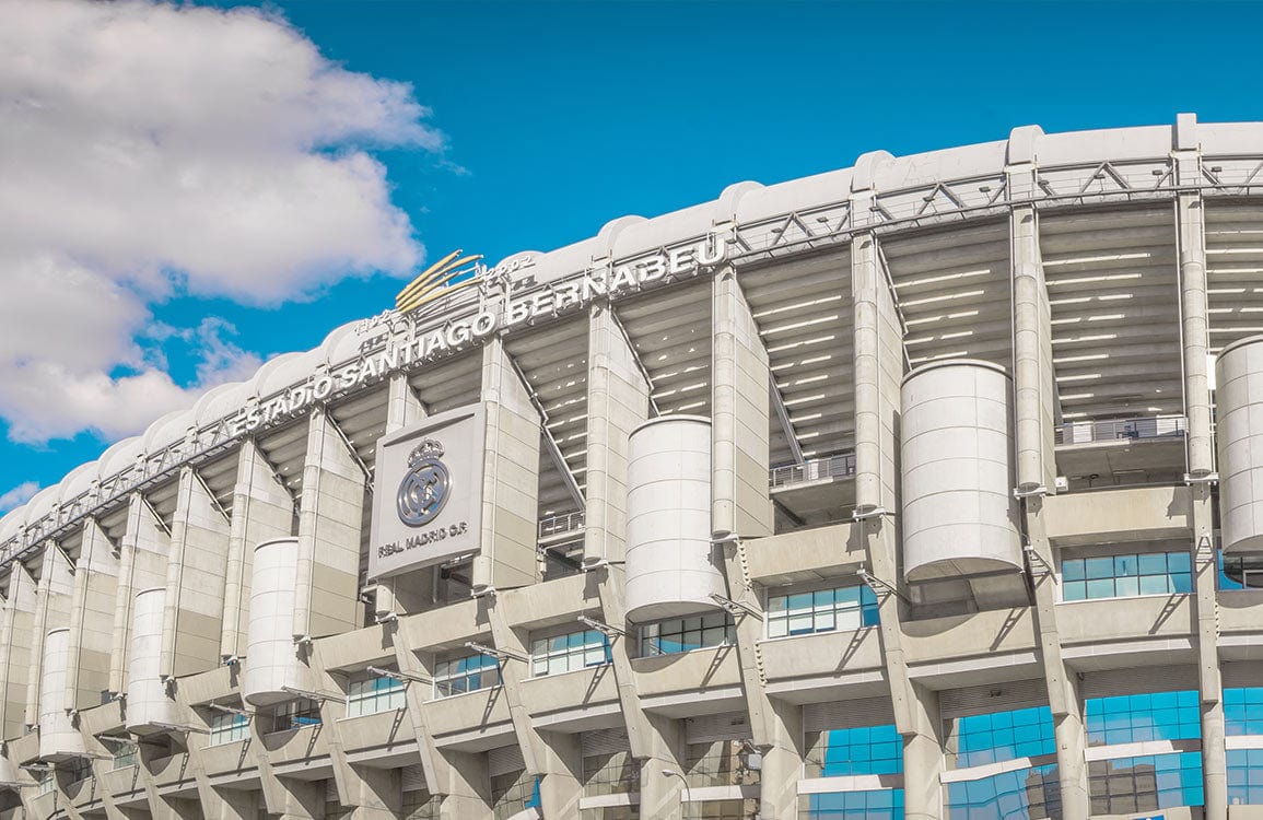 Santiago Bernabeu Stadium Wallpaper Mural