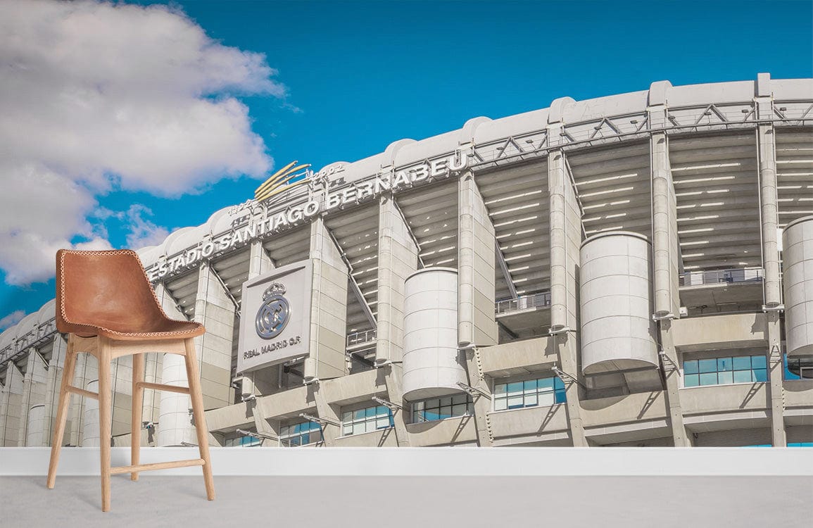 Santiago Bernabeu football Stadium Wallpaper for hallway decor