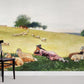 Farm Scene Wallpaper Mural For Room