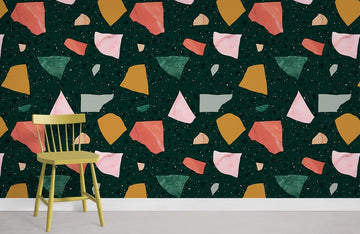 Colorful Geometric Abstract Mural Wallpaper