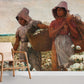 Cotton Picking Labor Painting Mural For Room