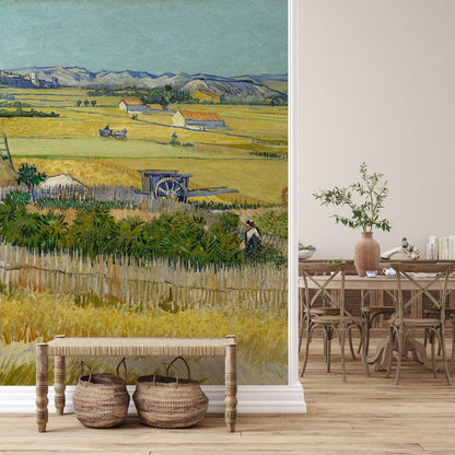 The Harvest Wallpaper Mural for hallway decor