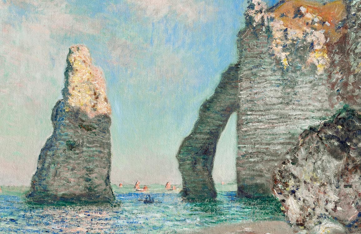 Coastal Cliffs Landscape Mural Wallpaper