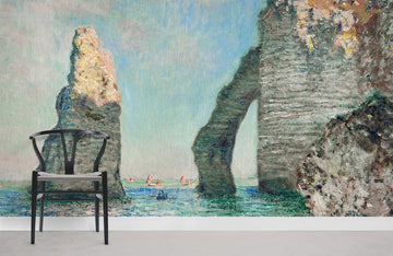 Coastal Cliffs Landscape Mural Wallpaper