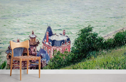 Riverside Village Wall Mural For Room