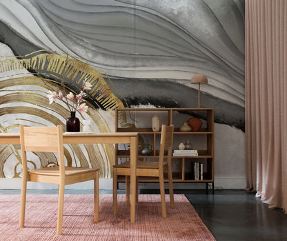 wallpaper murals for living rooms abstract annual rings