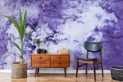 industrial crack wall mural hallway decoration idea