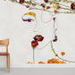 Floral Beauty Mural Wallpaper Home Interior