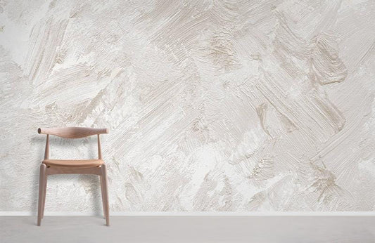 Neutral Textured Abstract Wall Covering