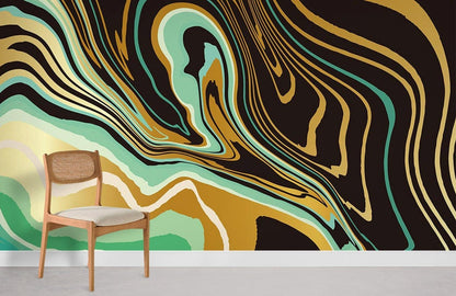Room with a Marble Wallpaper Mural