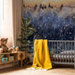 abstract painting forest wall mural lounge decor