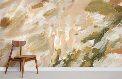 Casual Oil Painting Mural Wallpaper for Room decor