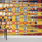 Colorful Abstract Pattern Wallpaper Mural Room