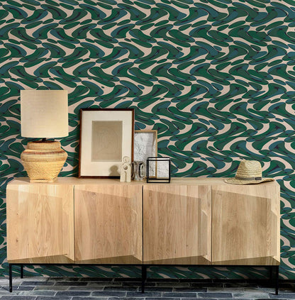 Abstract Design Wallpaper Mural Custom Design