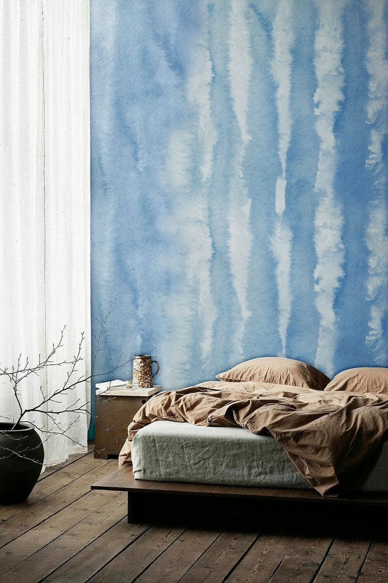 abstract frost wallpaper mural home interior design