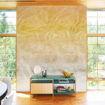 watercolor abstract yellow pattern for halllway decora idea