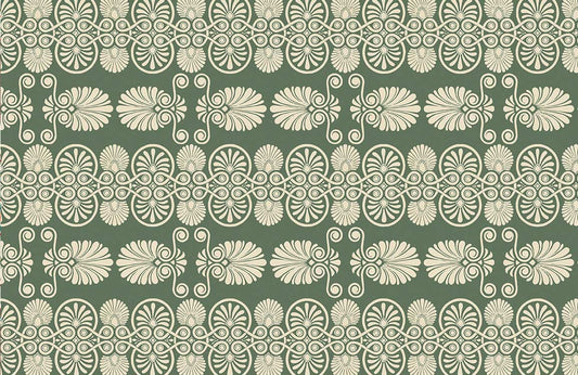 Ancient Greece Pattern Wallpaper Mural Home Decor
