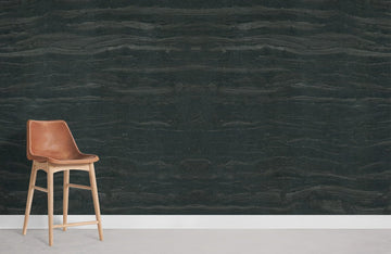 Modern Dark Wood Grain Mural Wallpaper