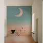 Serene Twilight Birds Silhouette Mural Wallpaper