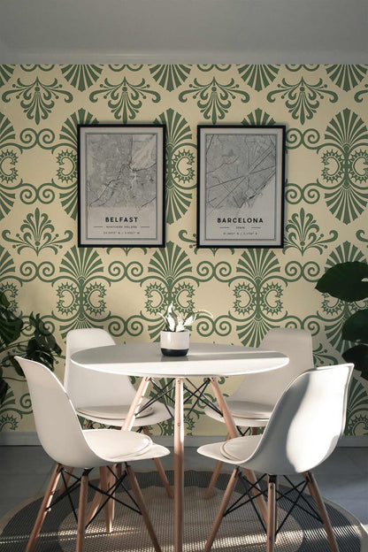 Ancient Greece Key Wallpaper Mural Art Interior