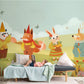 Animal Spring Journey Wallpaper Mural