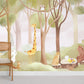 Picnic In Forest Wallpaper Mural Room