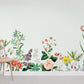 Animate Flowers Wallpaper Mural Room Decoration Idea