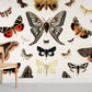 Unique Butterfly & Moth Wall Mural For Room