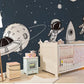 astronaut in space galaxy wallpaper custom design