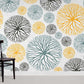 dandelion pattern plants Mural Wallpaper for Room decor