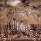 oil painting Forest in Autumn Wallpaper Mural for wall