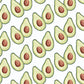 Sliced Avocados Fruit Wallpaper Mural