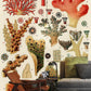 Coral World Painting Wall Mural Art Living Room