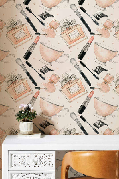 Beauty Products Wallpaper Mural Decoration Art