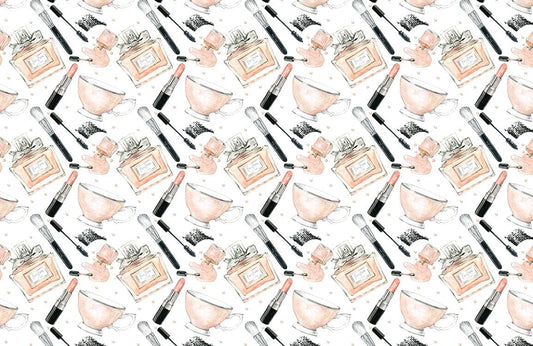 Beauty Products Custom Wallpaper Mural