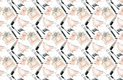 Beauty Products Custom Wallpaper Mural