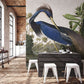 Tropical Bird Jungle Scene Mural Wallpaper
