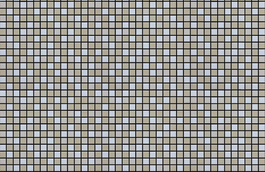 Mosaic Wallpaper in Black and Blue