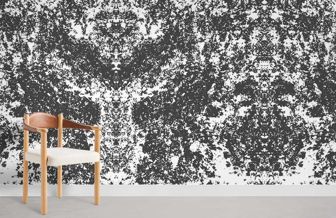 Black Trace Wall Mural For Room