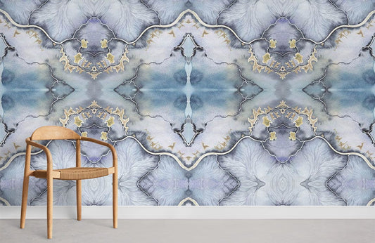 Watercolour petal effect Wallpaper Mural for Room decor