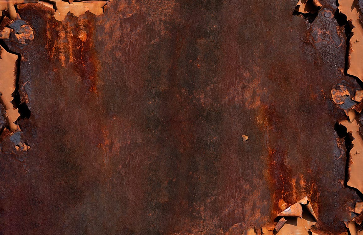 Rusty Metallic Textured Mural Wallpaper
