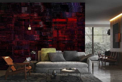 Bloody Codes Wallpaper Mural Home Interior Decor