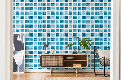 Ombre Tile Custom Wallpaper Art Design