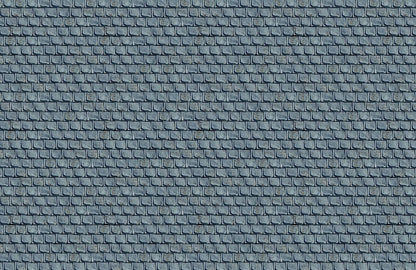 Modern Blue Brick Effect Mural Wallpaper