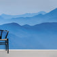 Wallpaper Mural of the Blue Ridge Mountains in the Room